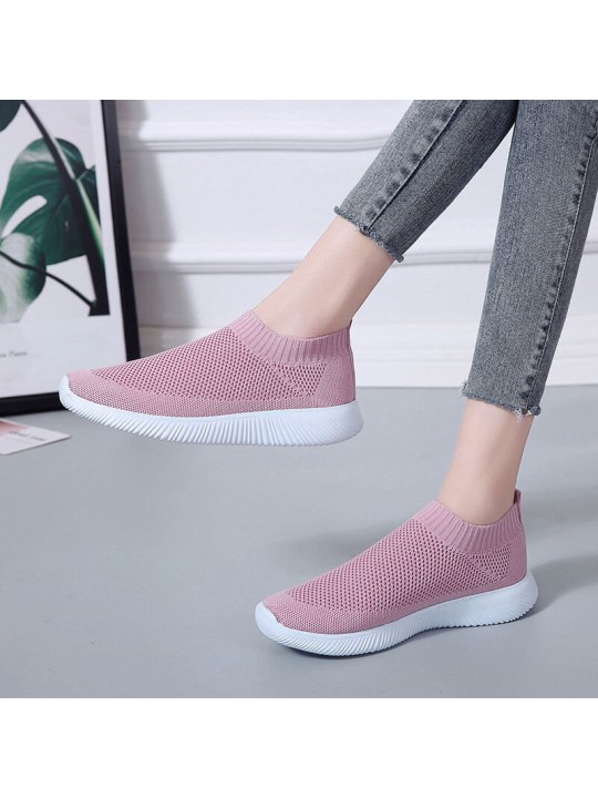 Size:4.5-12 Women Fashion Color Blocking Plus Size Sneakers