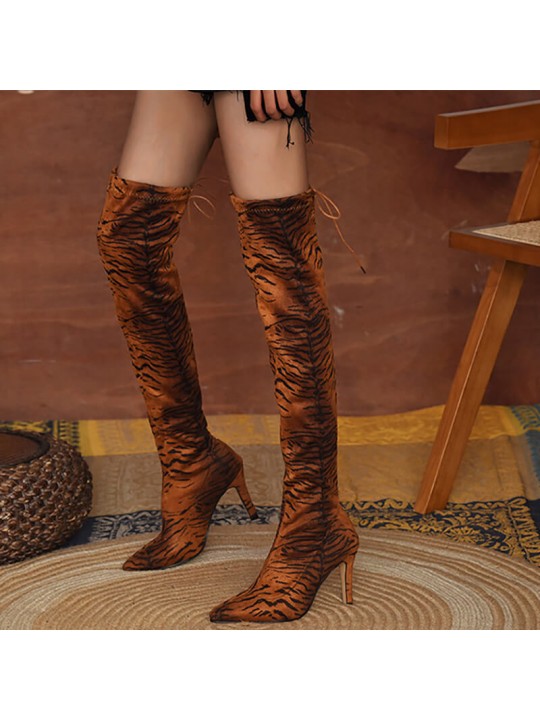 Size:4.5-11 Women Plus Size Over-The-Knee Boots