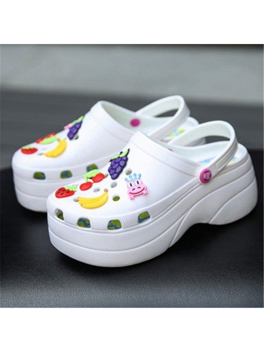 Size:4.5-10 Women Cute Cartoon Decorative Soft-soled Sandals