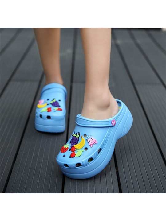 Size:4.5-10 Women Cute Cartoon Decorative Soft-soled Sandals