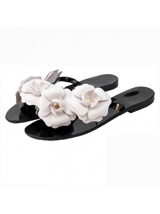 Summer Fashion Camellia Flip-Flops