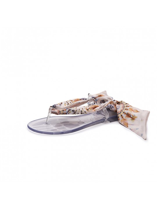 Women Fashion Transparent Strap Seaside Holiday Sandals