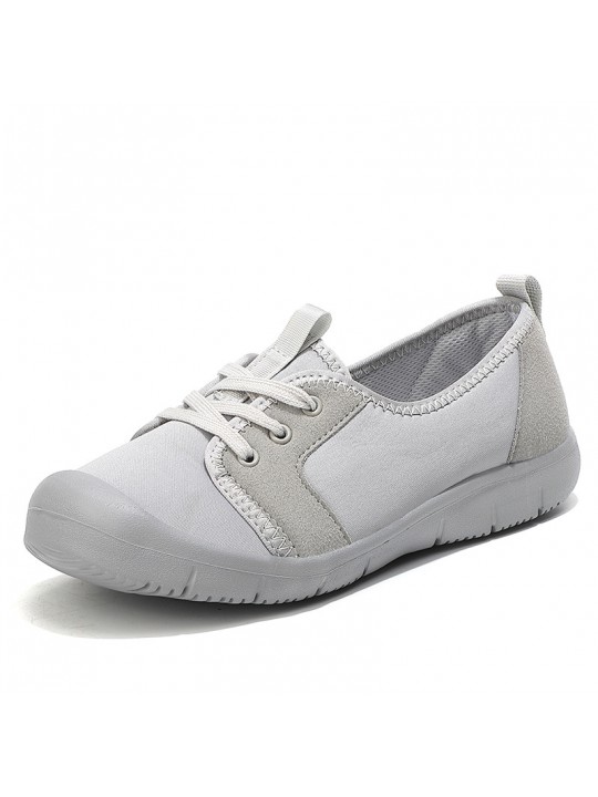 Women Fashion Casual Plus Size Breathable Flat Walking Style Sneaker